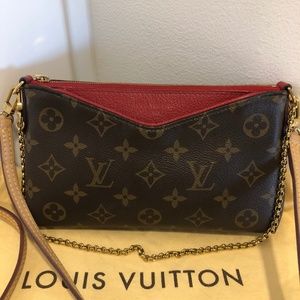 Louis Vuitton Pallas Crossbody Clutch